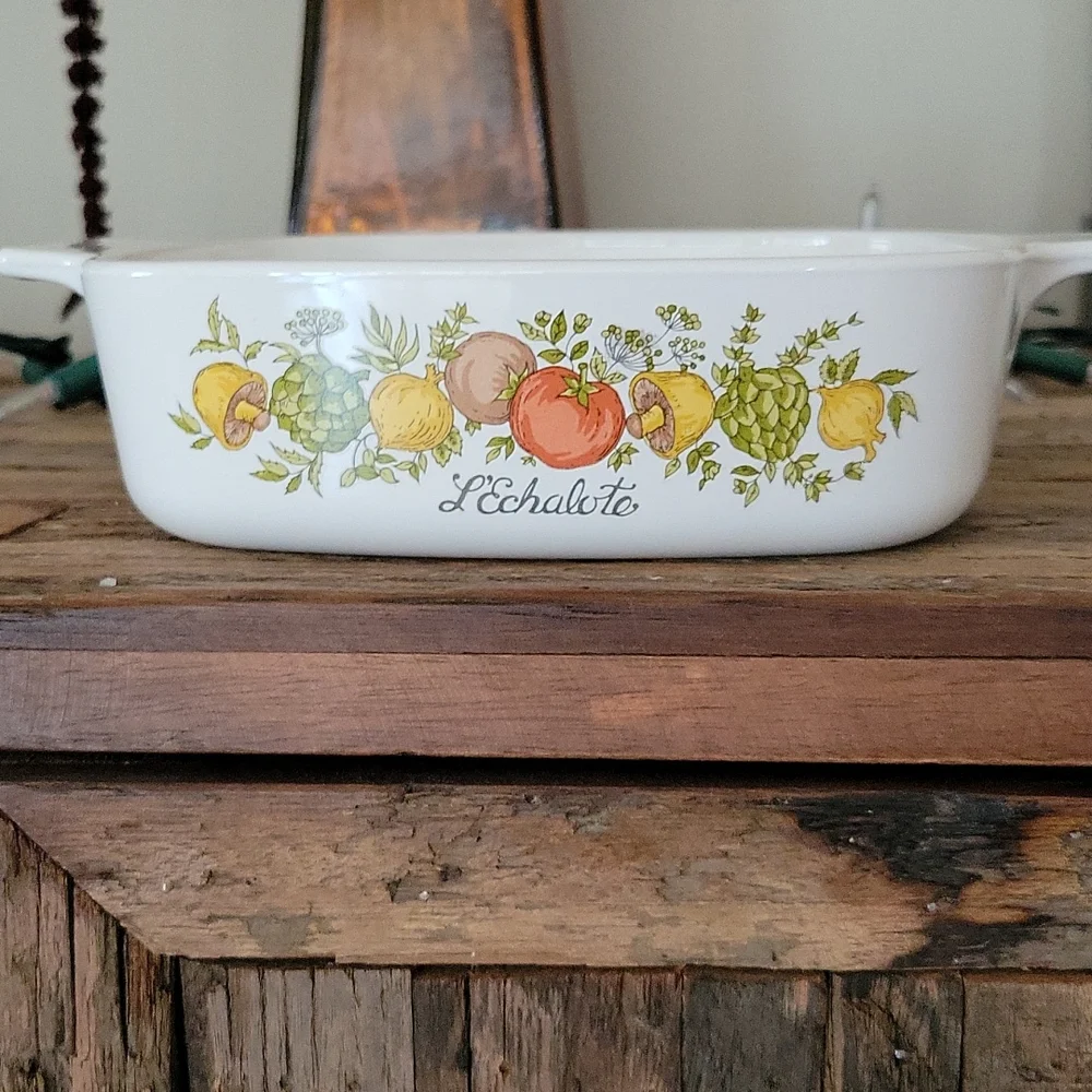 Vintage L'Echalote 1 liter Corning Ware